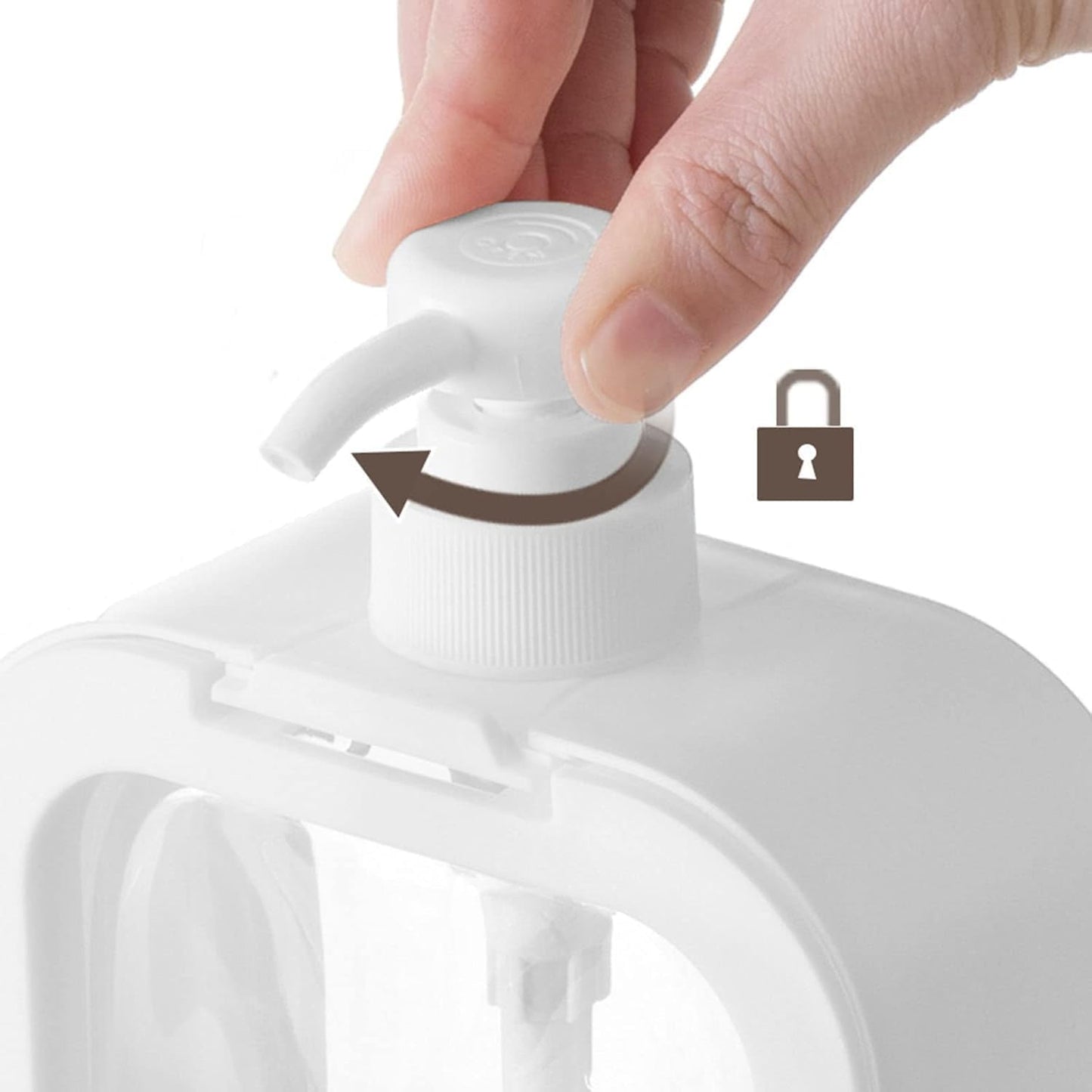 Classic Liquid Dispenser (300 ML) Hand Wash Dispenser - Liquid Soap, Dish Soap, and Shampoo Dispenser for Kitchen Sink, Bathroom- Refillable Soap Dispenser Bottle for Kitchen, Bathroom,