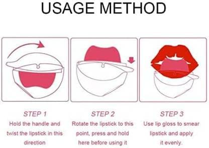 Korean Style Apple Shape Ice Cream Matte Velevt Maroon Lipstick Long Lasting Moisturizer Lips Waterproof Lip Gloss (multi color)