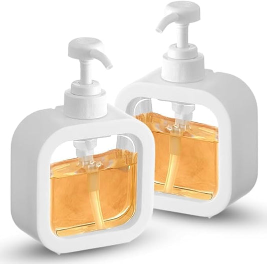 Classic Liquid Dispenser (300 ML) Hand Wash Dispenser - Liquid Soap, Dish Soap, and Shampoo Dispenser for Kitchen Sink, Bathroom- Refillable Soap Dispenser Bottle for Kitchen, Bathroom,