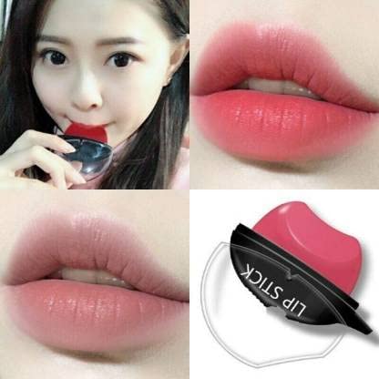 Korean Style Apple Shape Ice Cream Matte Velevt Maroon Lipstick Long Lasting Moisturizer Lips Waterproof Lip Gloss (multi color)