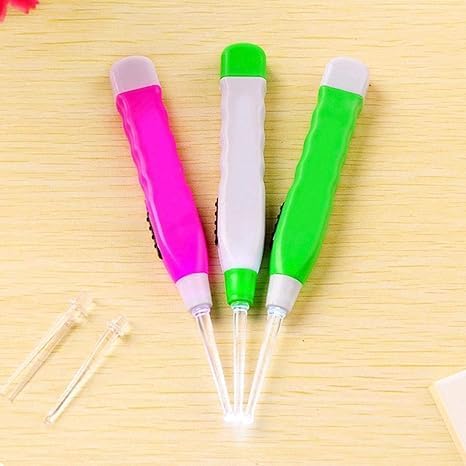 Ear wax Remover with LED Flashlight Ear pick for Ear wax remover and cleaner, Ear cleaning tools for kids and adults Curette Store Extra Extensions in Rear Better Accuracy Earpick