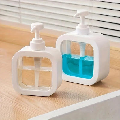 Classic Liquid Dispenser (300 ML) Hand Wash Dispenser - Liquid Soap, Dish Soap, and Shampoo Dispenser for Kitchen Sink, Bathroom- Refillable Soap Dispenser Bottle for Kitchen, Bathroom,