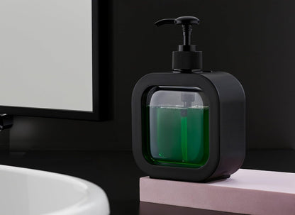Classic Liquid Dispenser (300 ML) Hand Wash Dispenser - Liquid Soap, Dish Soap, and Shampoo Dispenser for Kitchen Sink, Bathroom- Refillable Soap Dispenser Bottle for Kitchen, Bathroom,