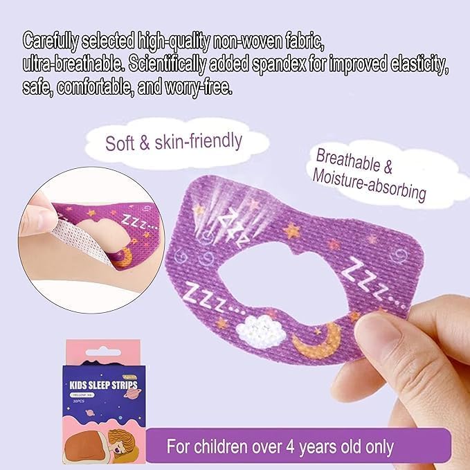 Anti Snoring Lips Strip 30 PCS | Advanced Gentle Anti Snoring Devices for Less Mouth Breathing (30PCS)