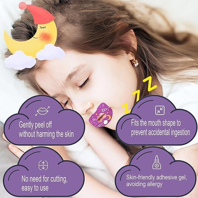 Anti Snoring Lips Strip 30 PCS | Advanced Gentle Anti Snoring Devices for Less Mouth Breathing (30PCS)